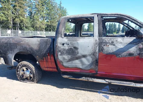 2013 Ram 2500 Slt из США, поврежденный, VIN 3C6UR5DL4DG544888